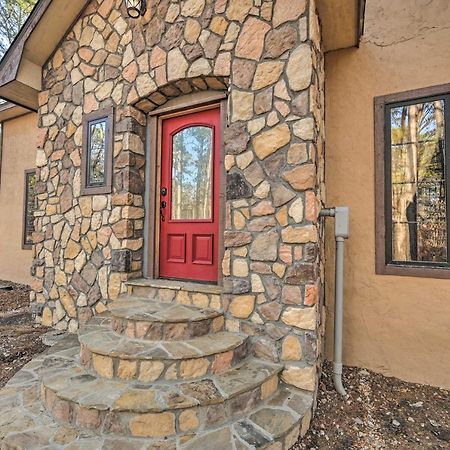 Tudor-Style Broken Bow Cottage With Hot Tub And Decks! Stephens Gap Εξωτερικό φωτογραφία