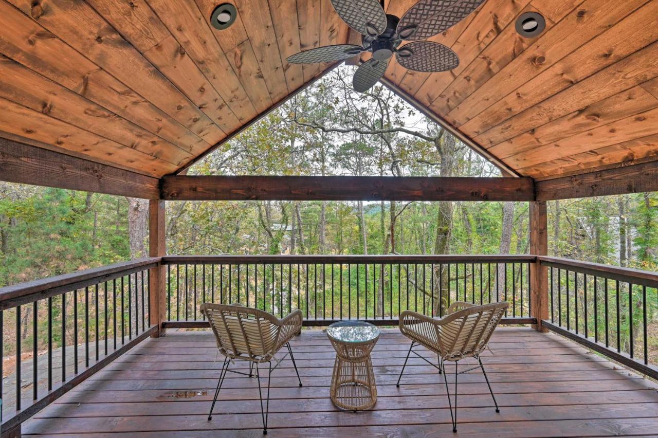 Tudor-Style Broken Bow Cottage With Hot Tub And Decks! Stephens Gap Εξωτερικό φωτογραφία